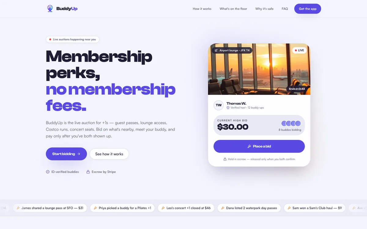 BuddyUp screenshot