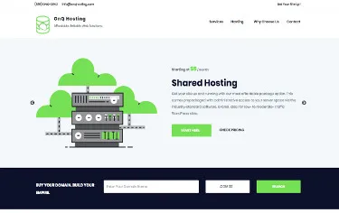 OnQ Hosting screenshot