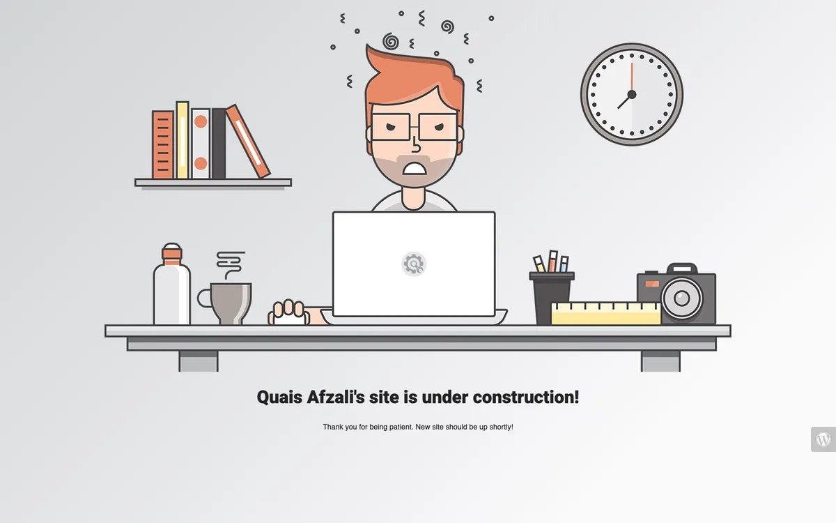 Quaisafzali.com screenshot