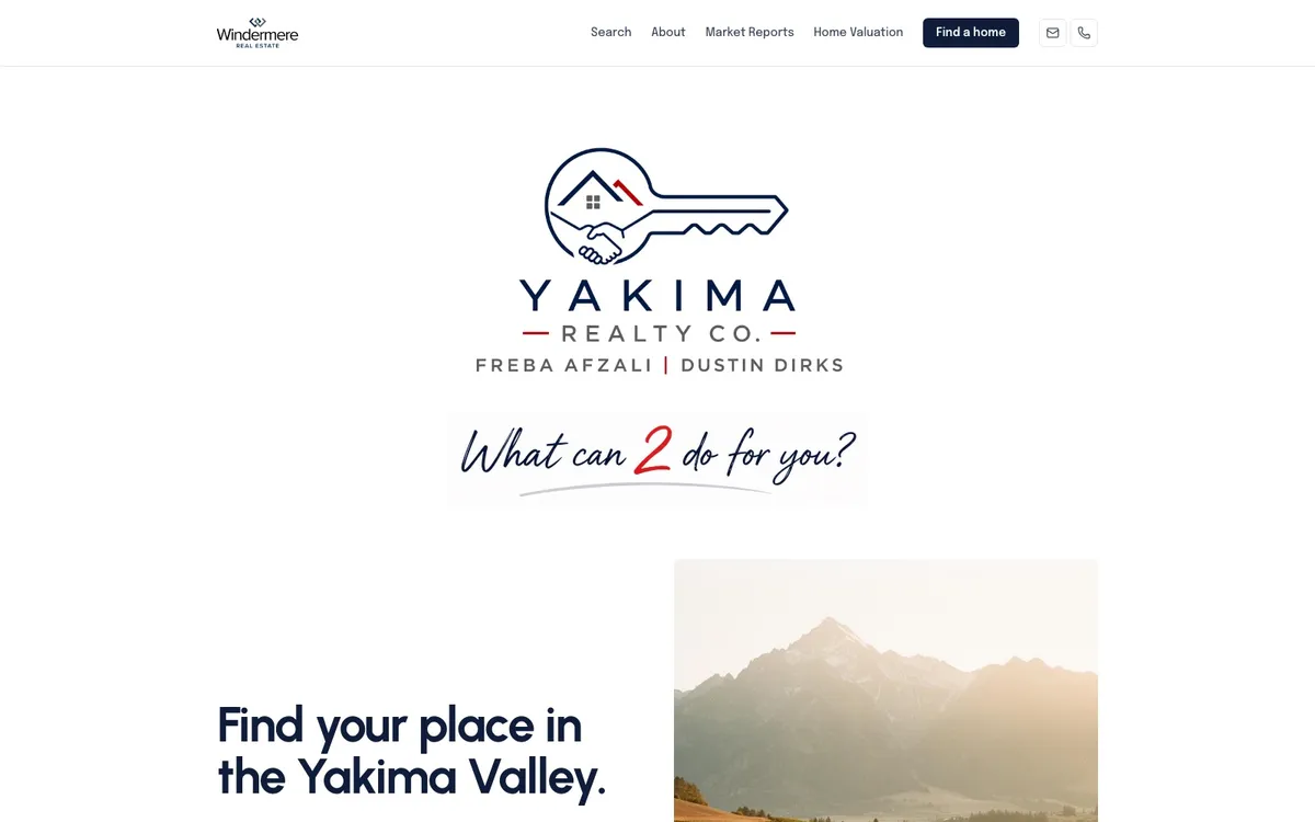 Yakima Realty Co. screenshot